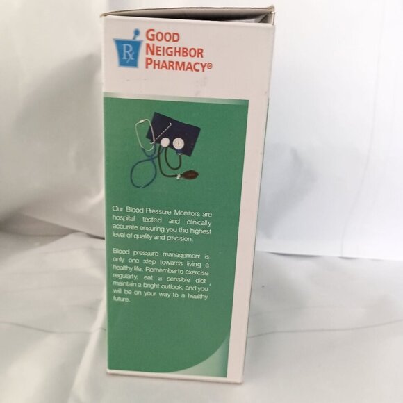 Good Neighbor Pharmacy Blood Pressure Kit w/ Stethoscope & Case NIB - Picture 7 of 8